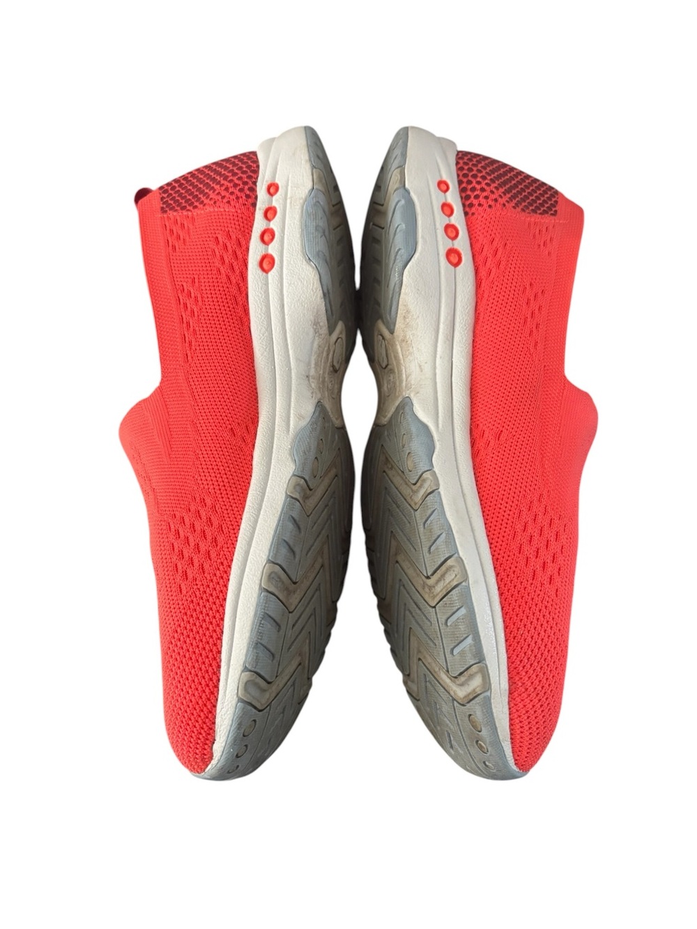 Easy Spirit Eco Tech Slip-On Sneaker Recycled Fibers Arch Knit Size 8.5W Coral - Picture 7 of 11